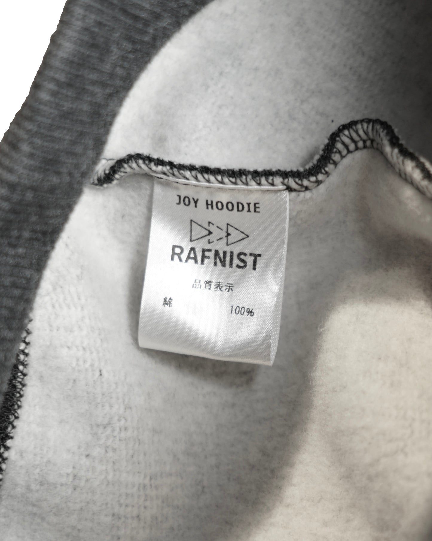 JOY HOODIE 02 / CHARCOAL