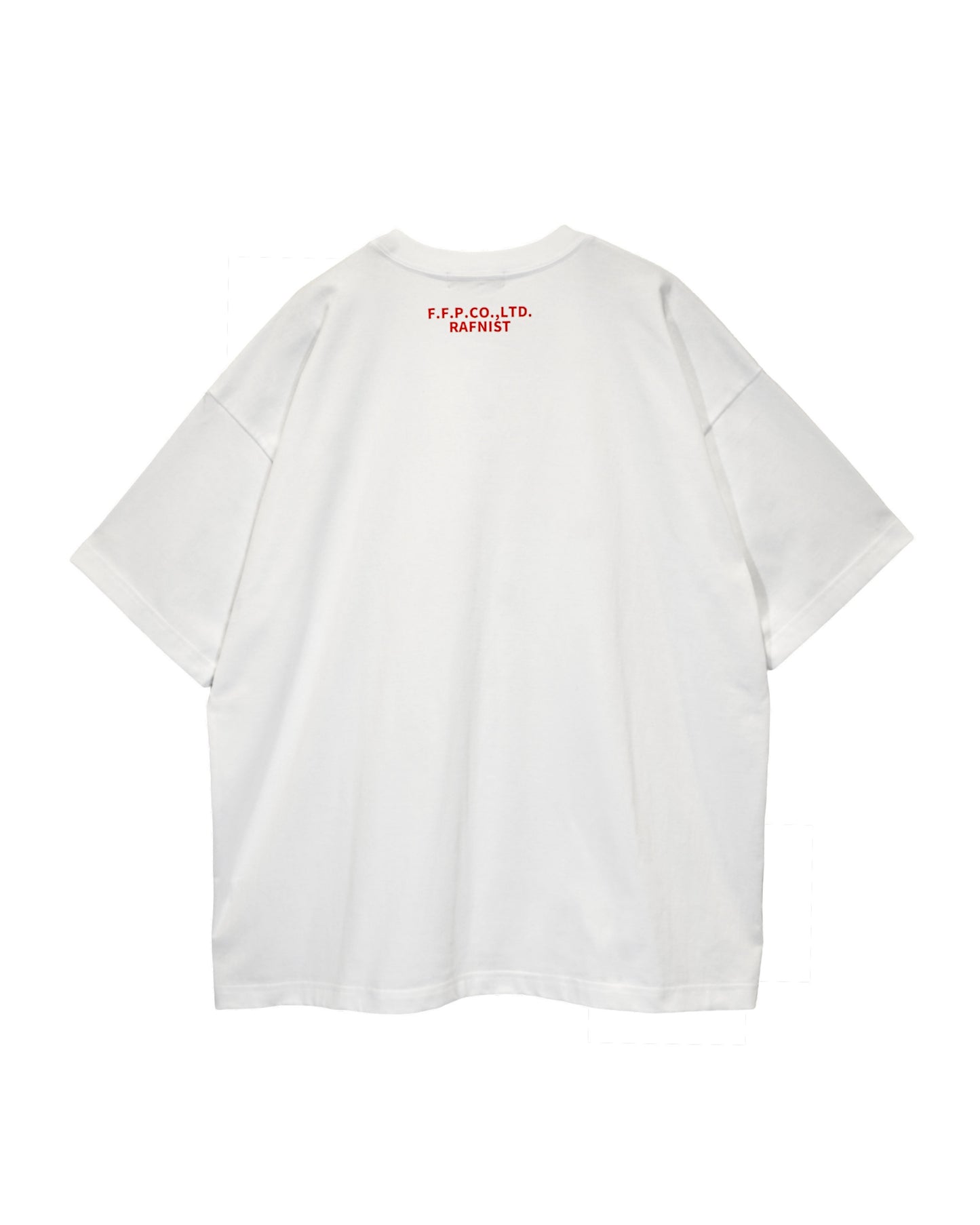 H/S “ NECK BACK ” / WHITE × RED