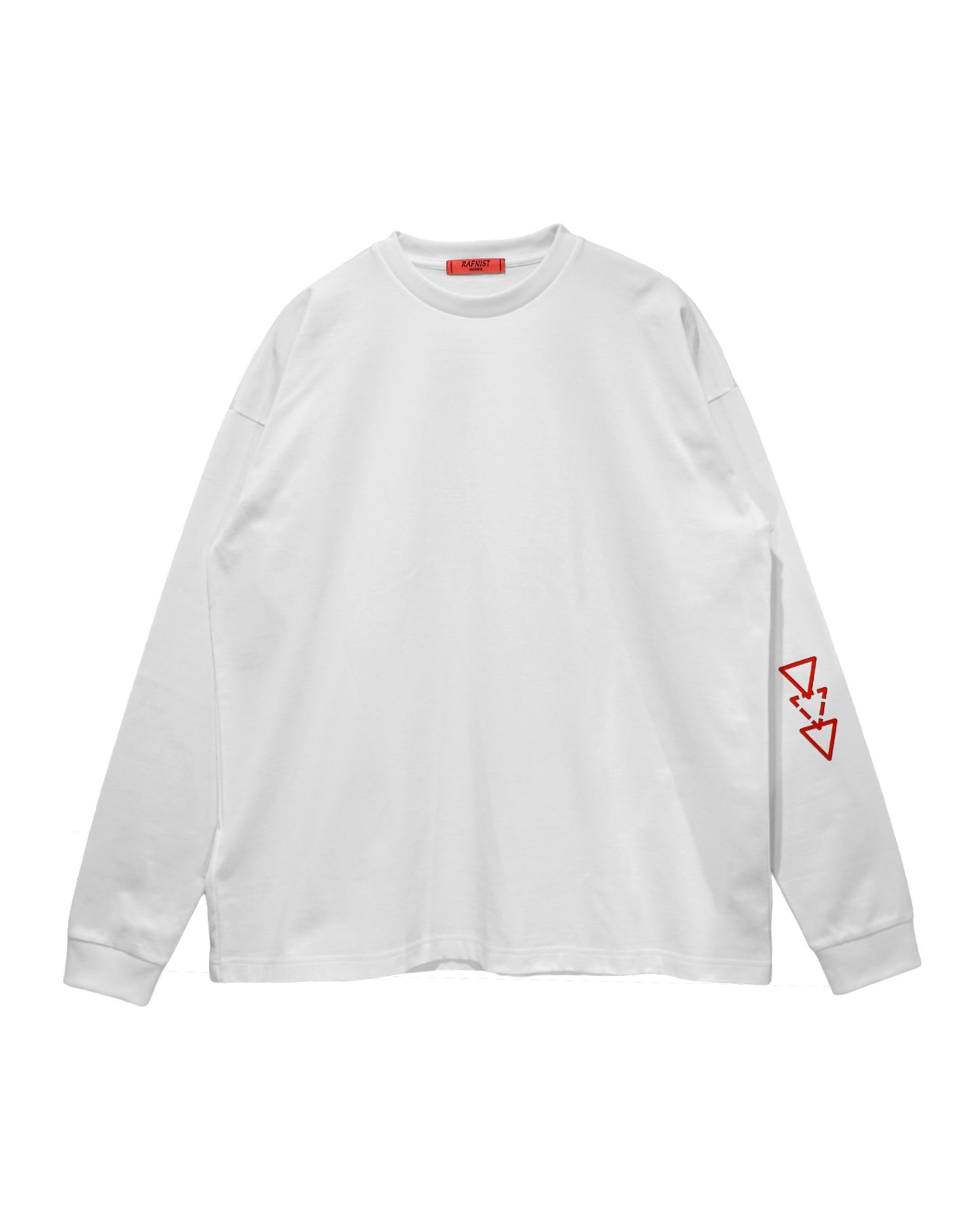 L/S “ scar ” / WHITE × RED