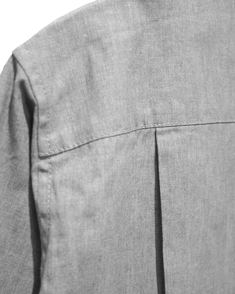 CALCULATION SHIRT DUNGAREE / LIGHT GRAY