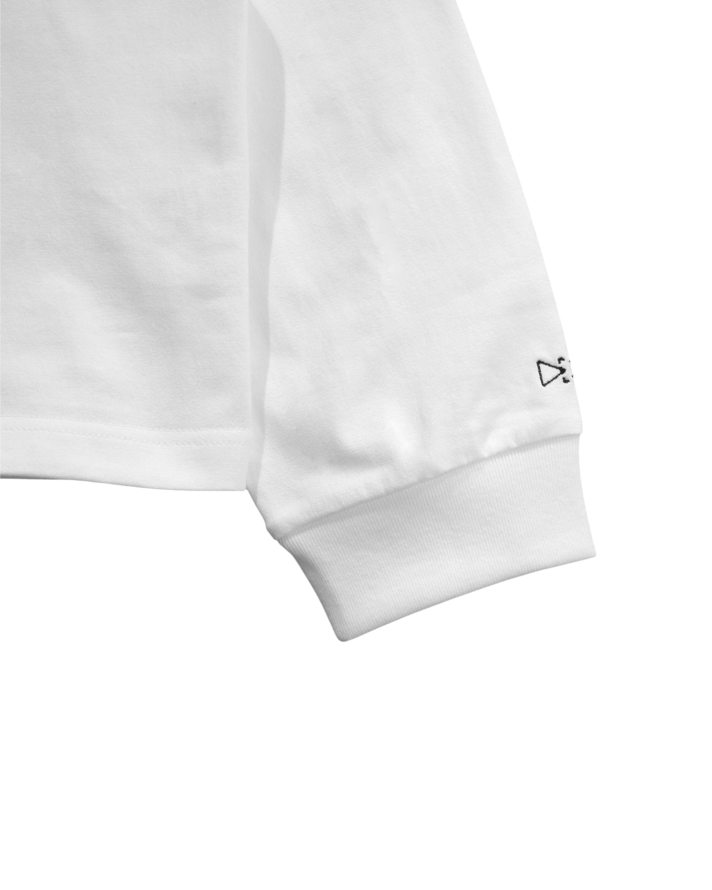 L/S “ SKIP ” / WHITE
