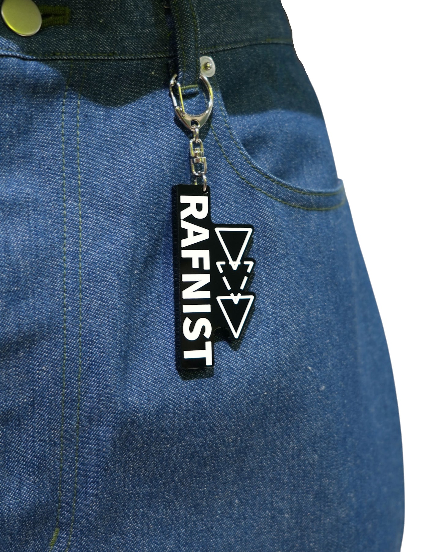 MAIN LOGO KEY HOLDER / BLACK