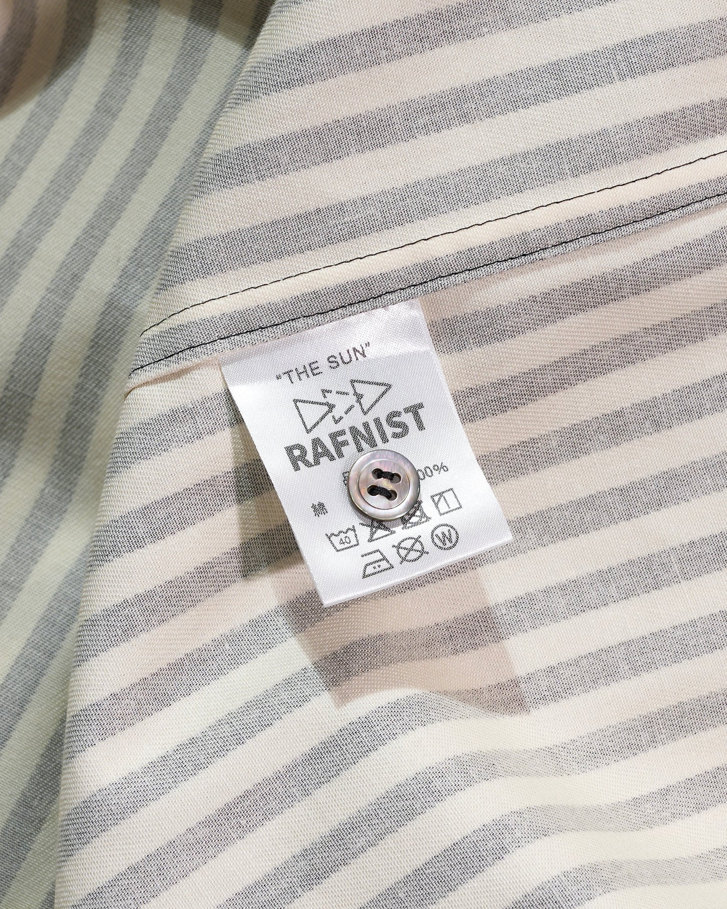 SHIRT “ THE SUN ” / BLACK STRIPE