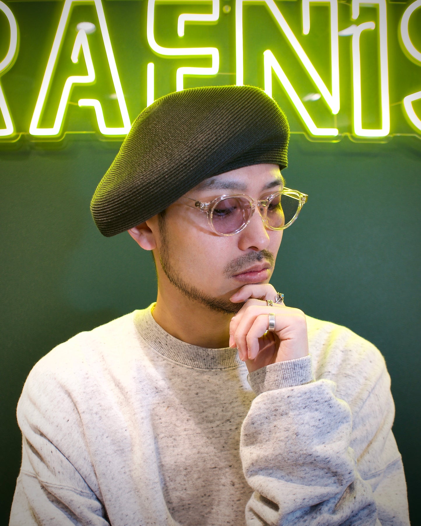 SLYME BERET / BLACK