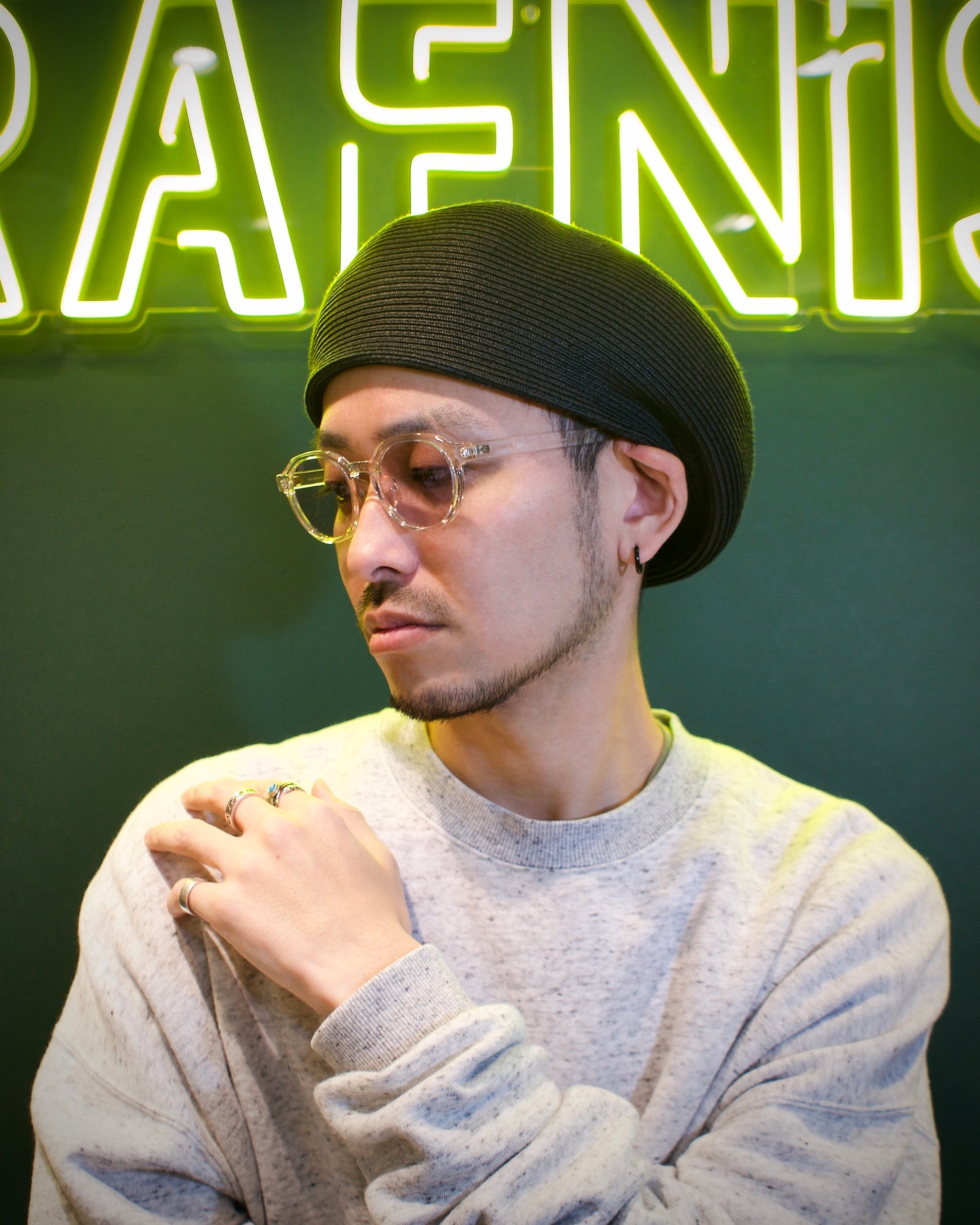 SLYME BERET / BLACK