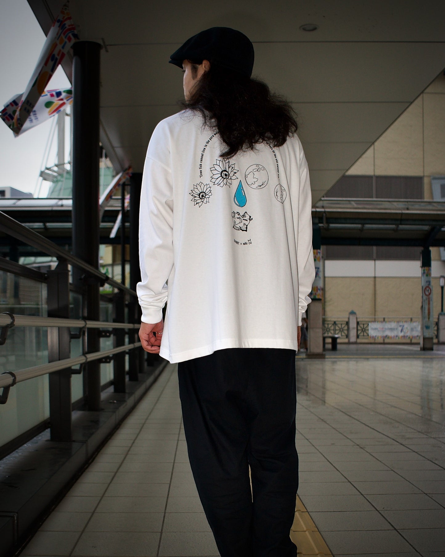 L/S “ Nostalgia ” / WHITE