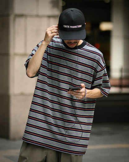 H/S “ BORDER ” / BLACK × PURPLE