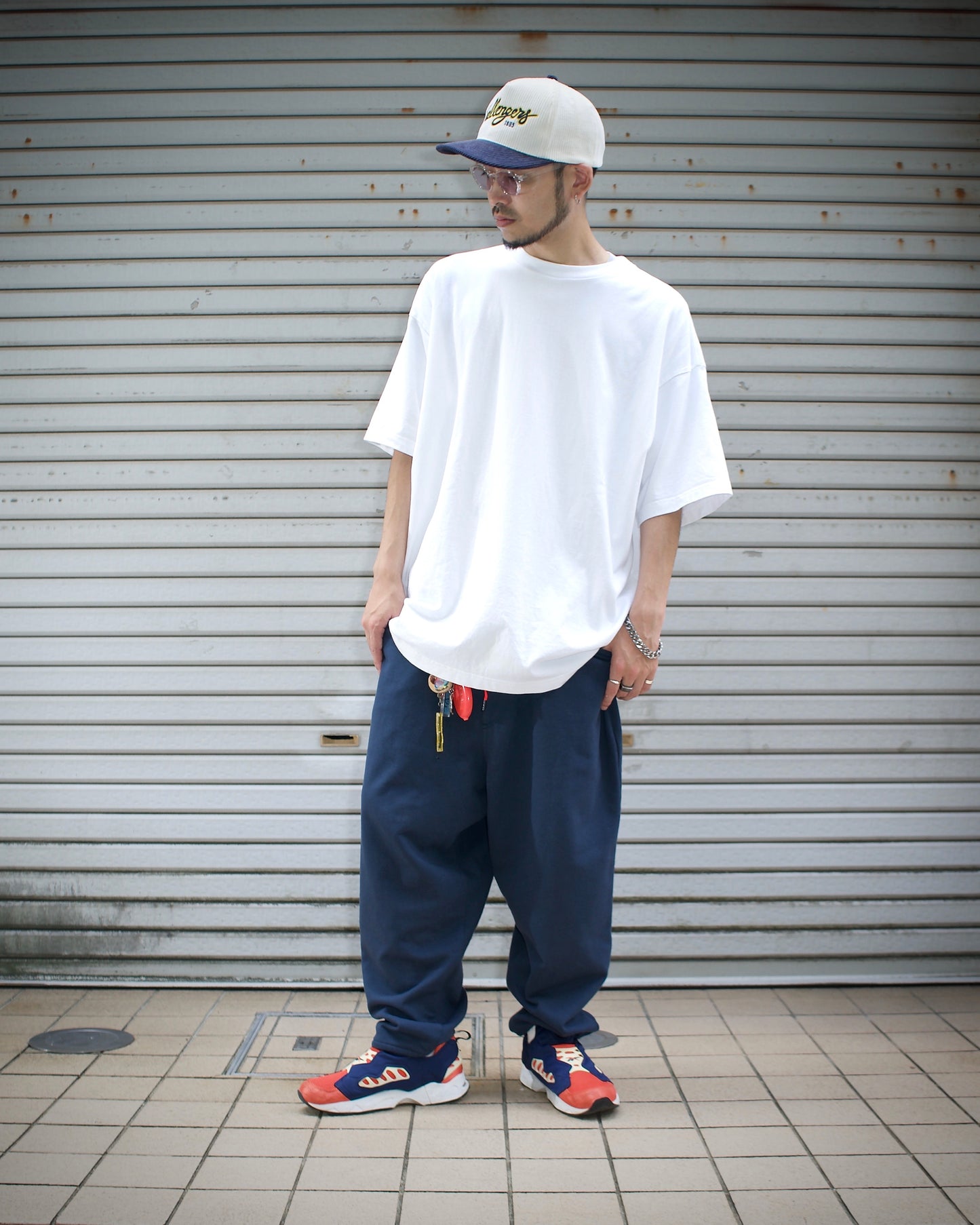 5 Pocket HOPE BOTTOMS / NAVY SWEAT