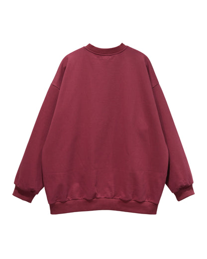 BuPkiS “ who's ” / WINE RED