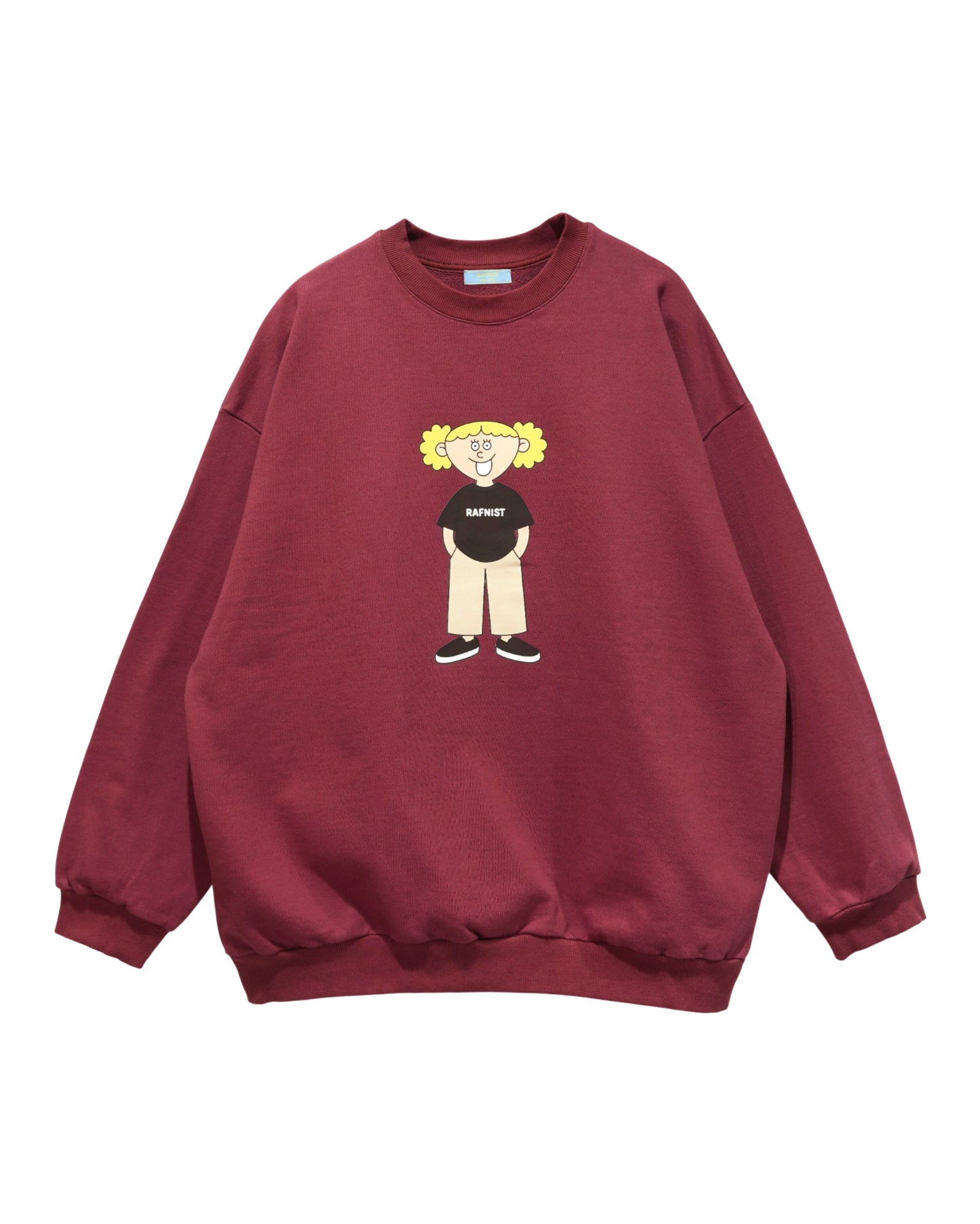 BuPkiS “ who's ” / WINE RED