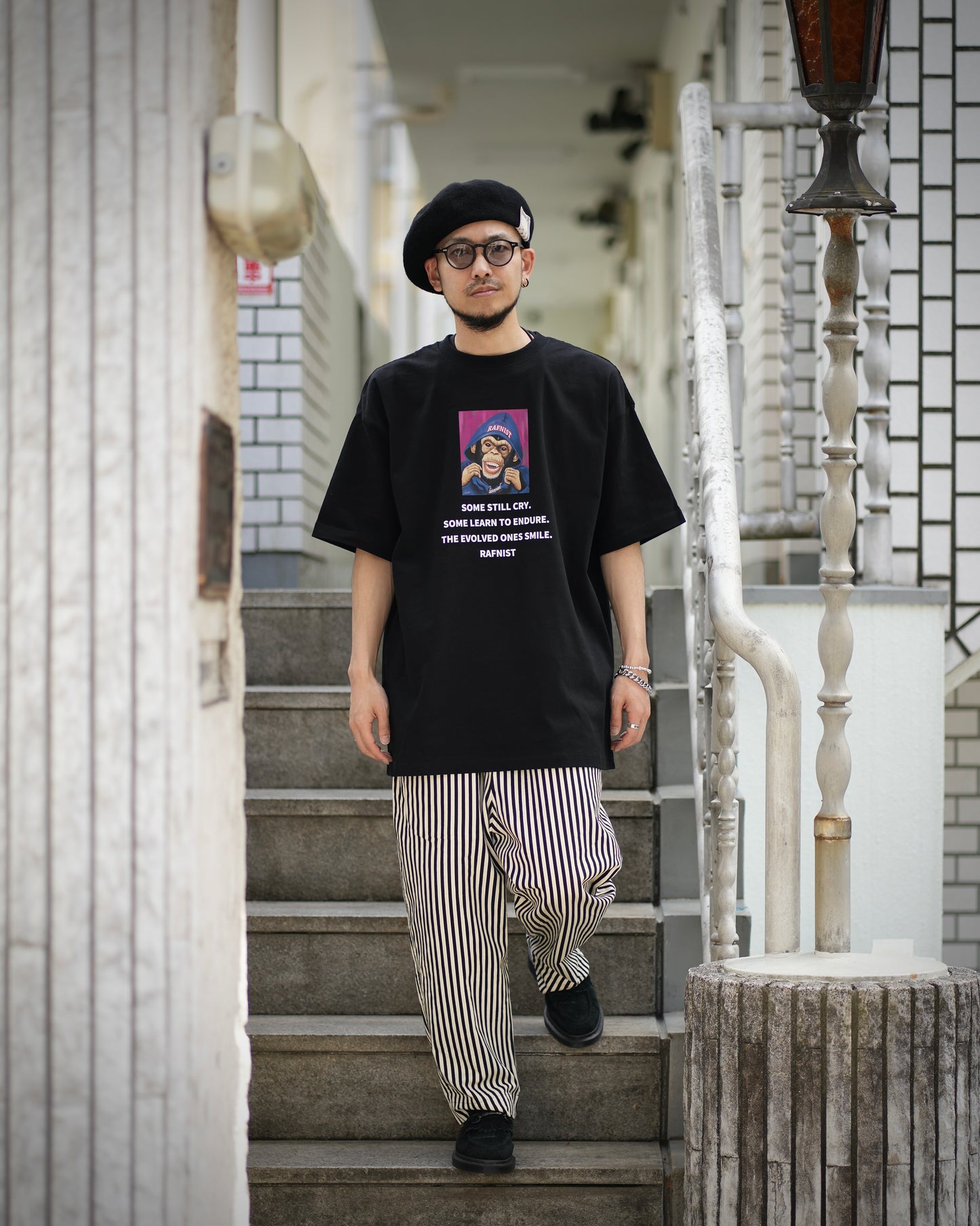 H/S “ HUMAN ” / BLACK