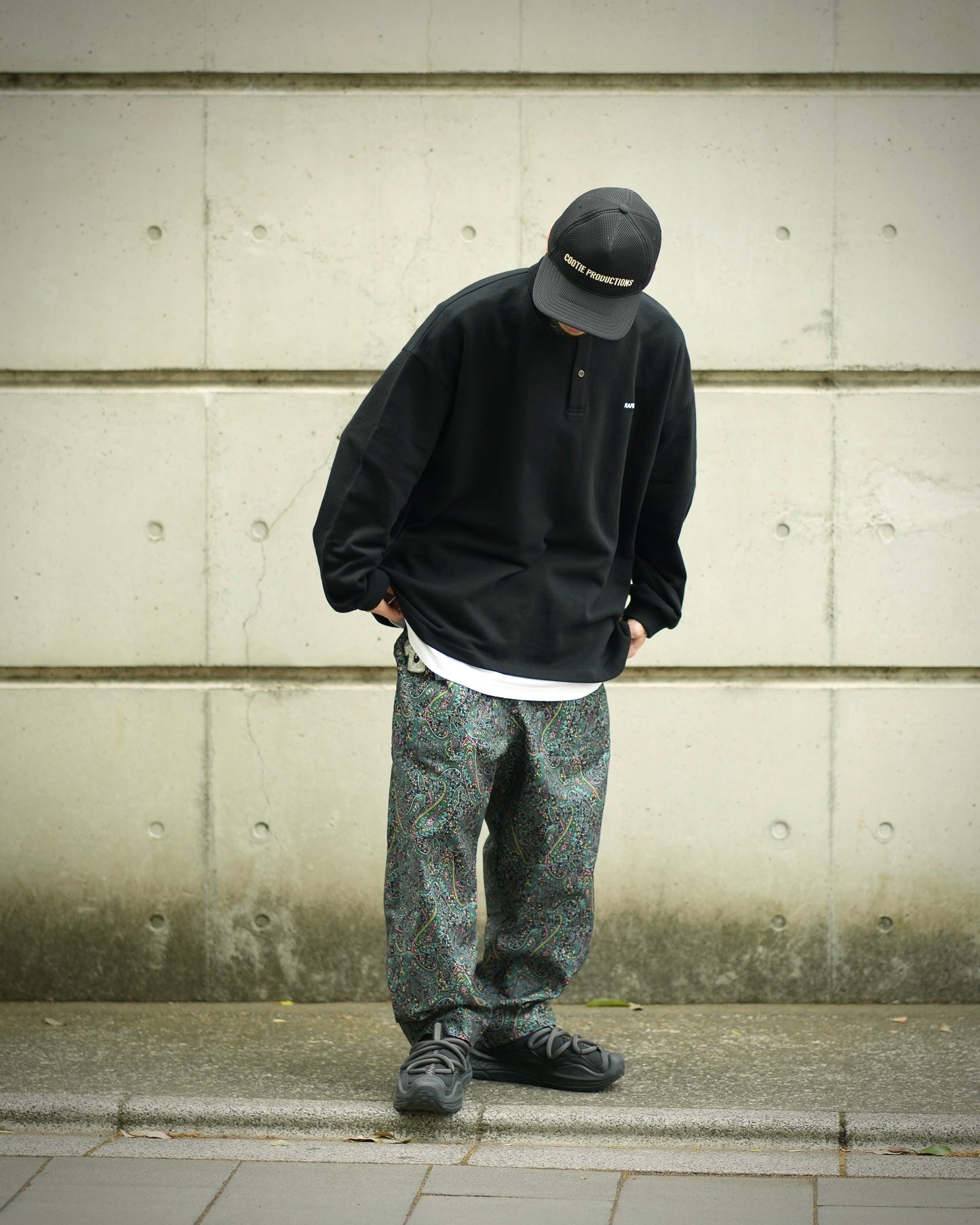 L/S POLO OFFDUTY 1 / BLACK