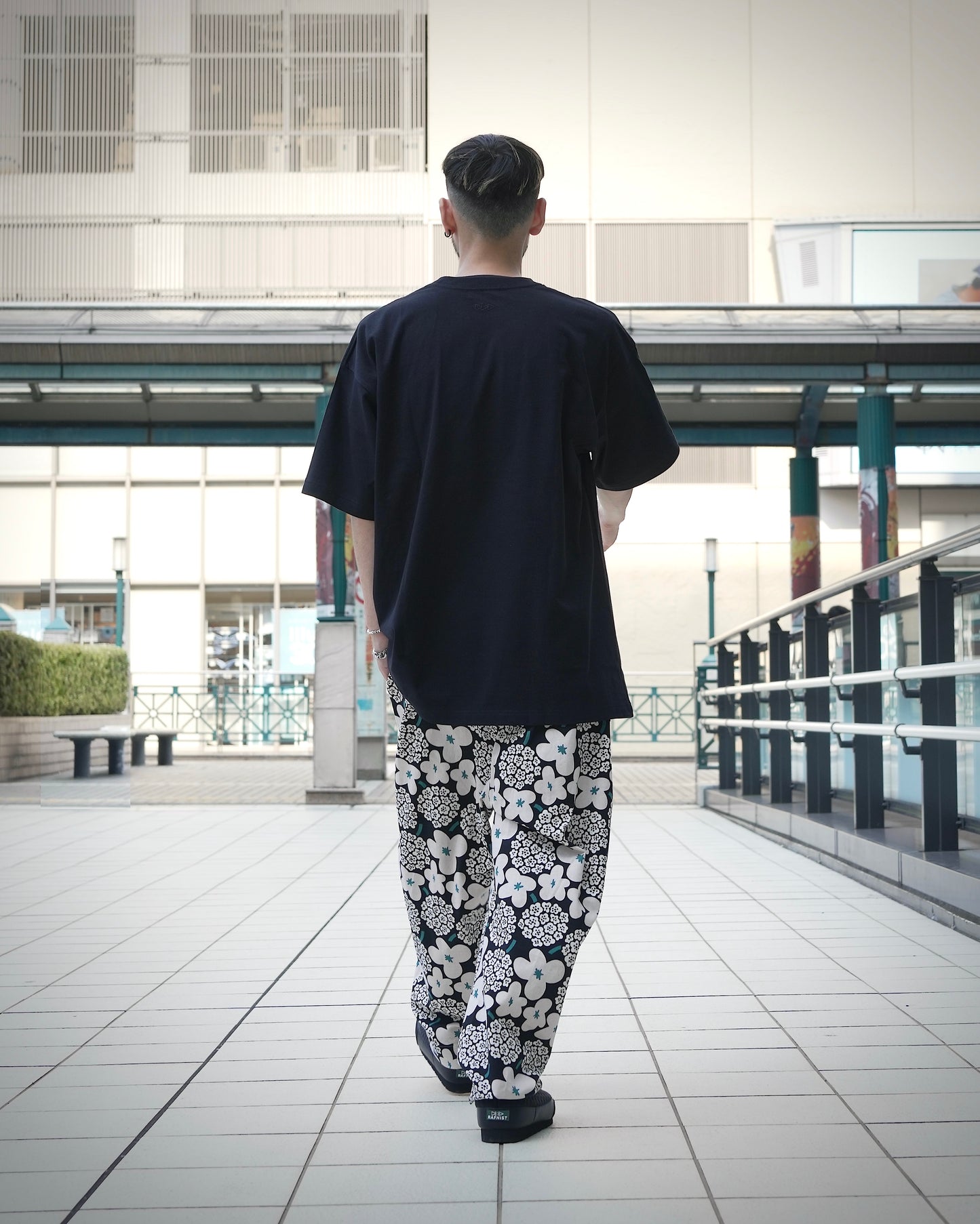 H/S “ NECK BACK SKIP ” / BLACK