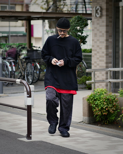 L/S “ WASZN ” / BLACK × BLACK