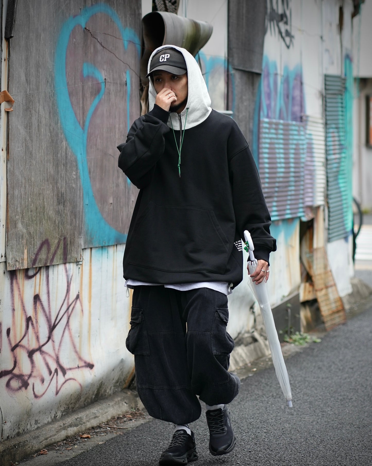 immersion hoodie / pattern 2