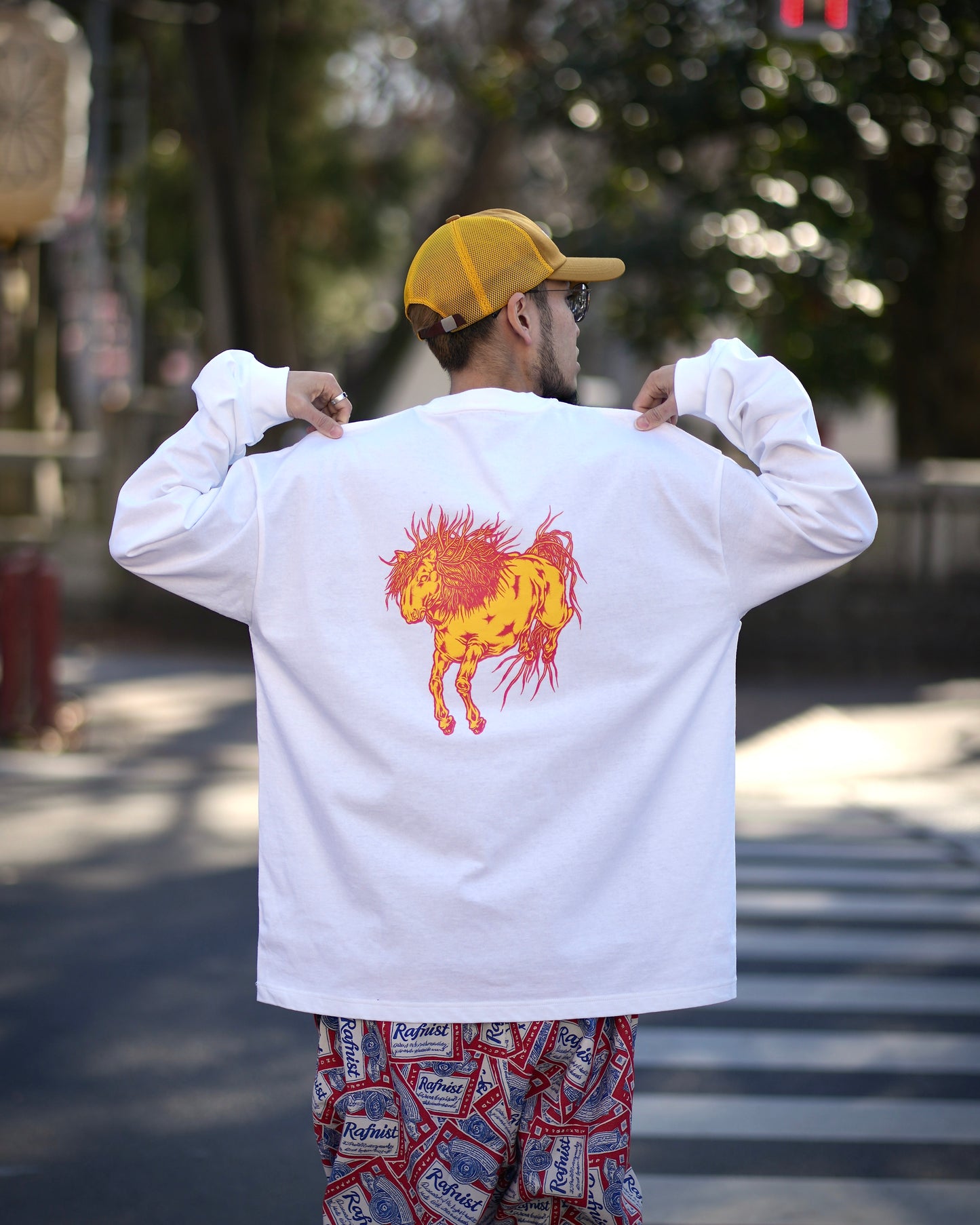 L/S “ RAFNIST HORSE ” / Flame side