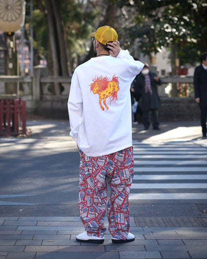 L/S “ RAFNIST HORSE ” / Flame side