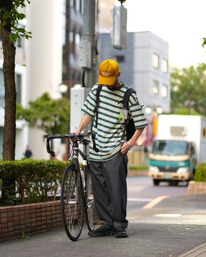 H/S “ BORDER ” / GREEN × YELLOW