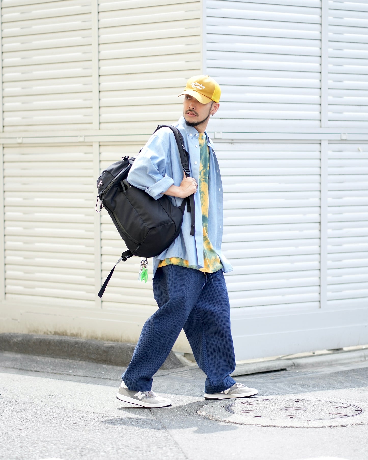 CALCULATION SHIRT DUNGAREE / LIGHT BLUE