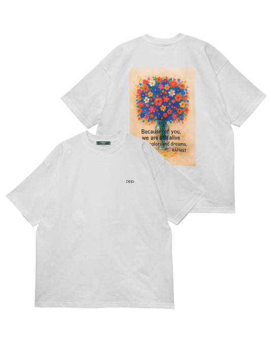 H/S “ Hanaori ” / WHITE