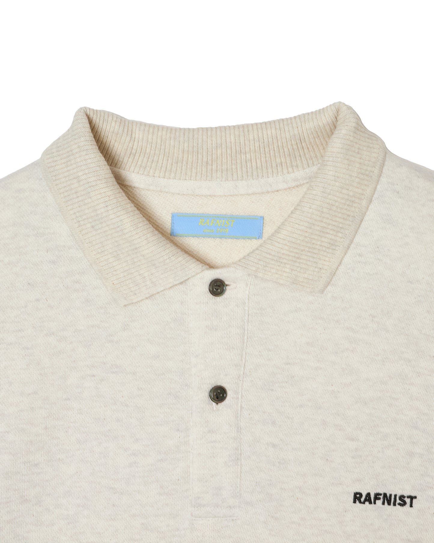 L/S POLO OFFDUTY 1 / OATMEAL