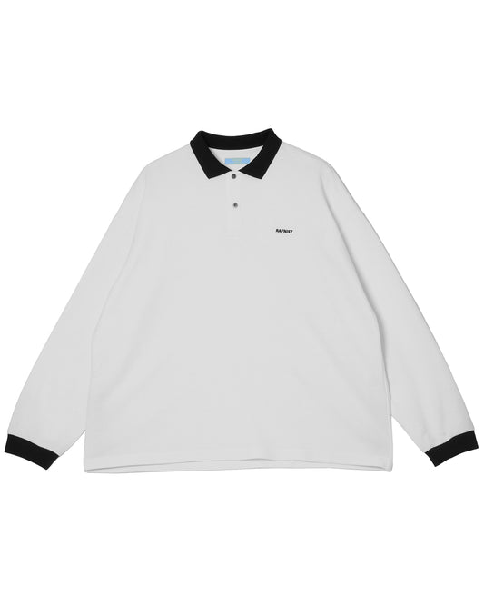 L/S POLO OFFDUTY 1 / WHITE
