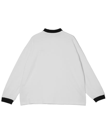 L/S POLO OFFDUTY 1 / WHITE