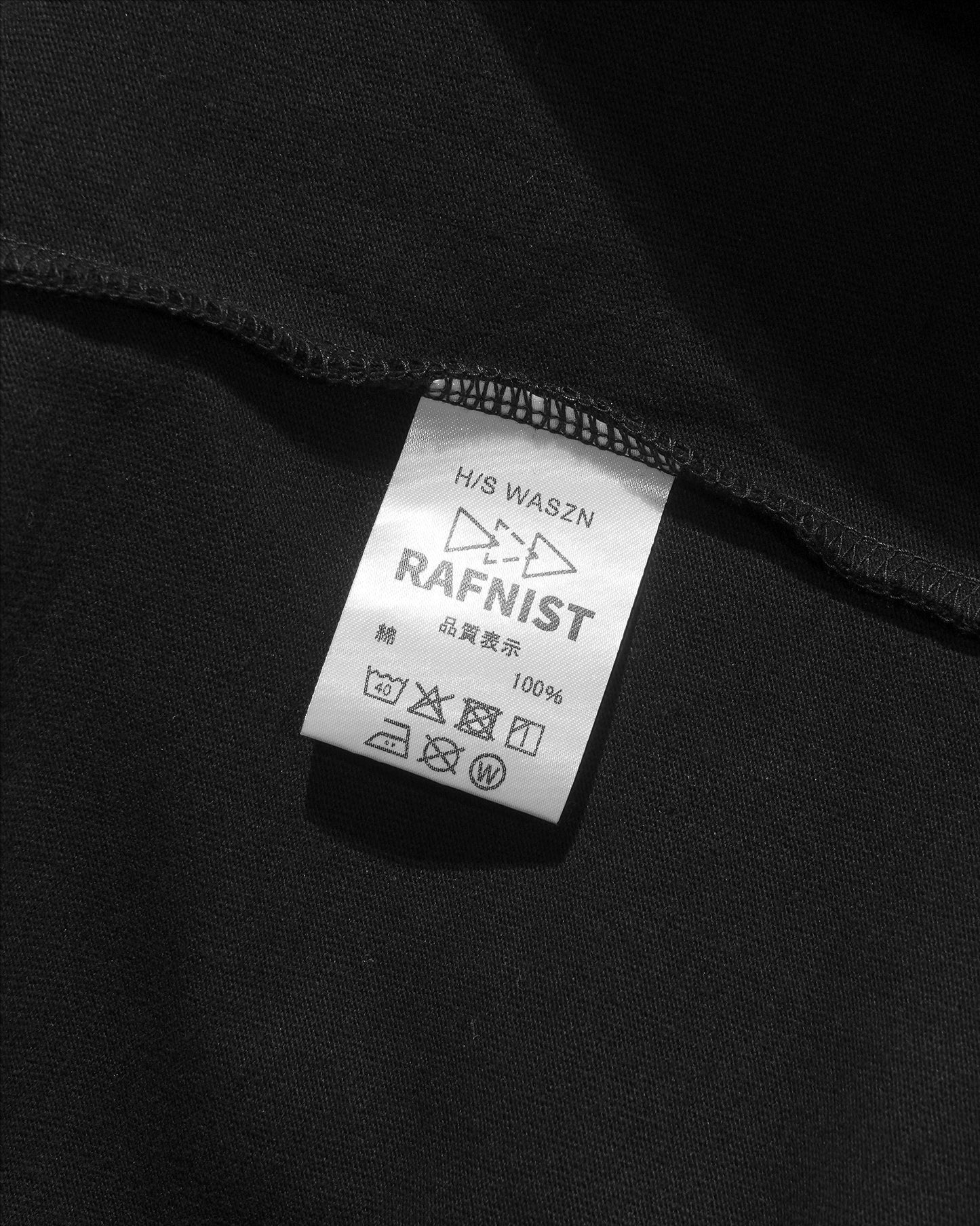 L/S “ WASZN ” / BLACK × BLACK