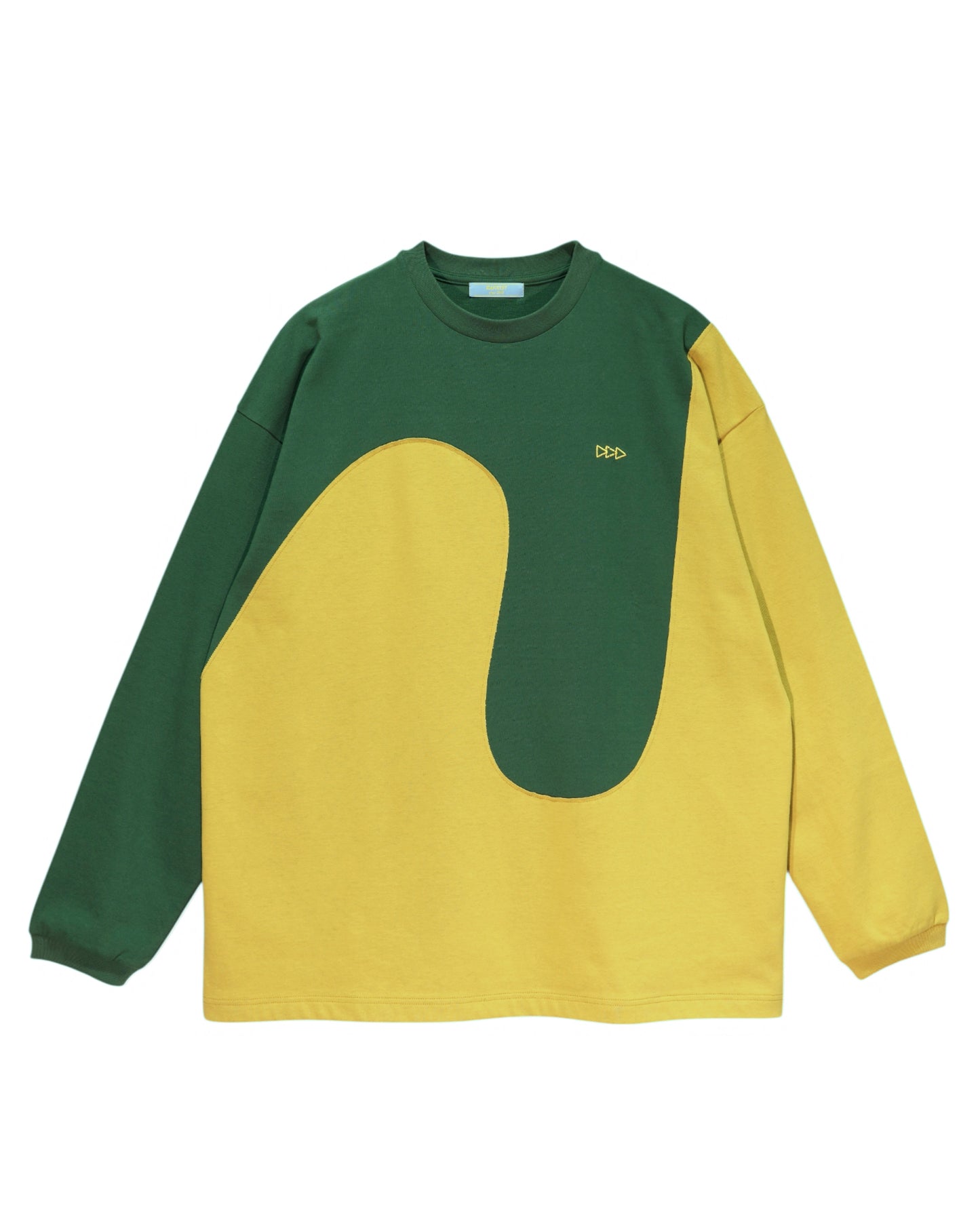L/S “ WASZN ” / GREEN × YELLOW
