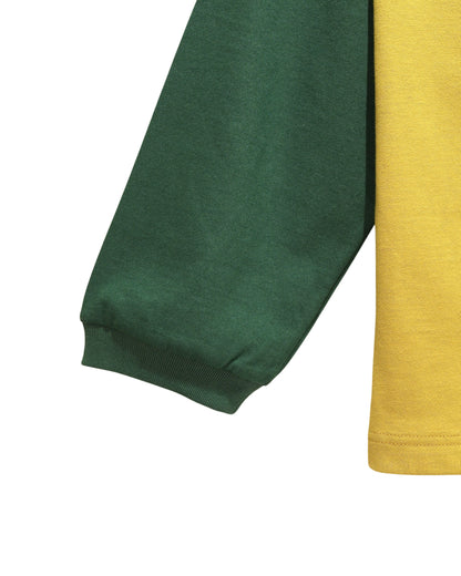 L/S “ WASZN ” / GREEN × YELLOW