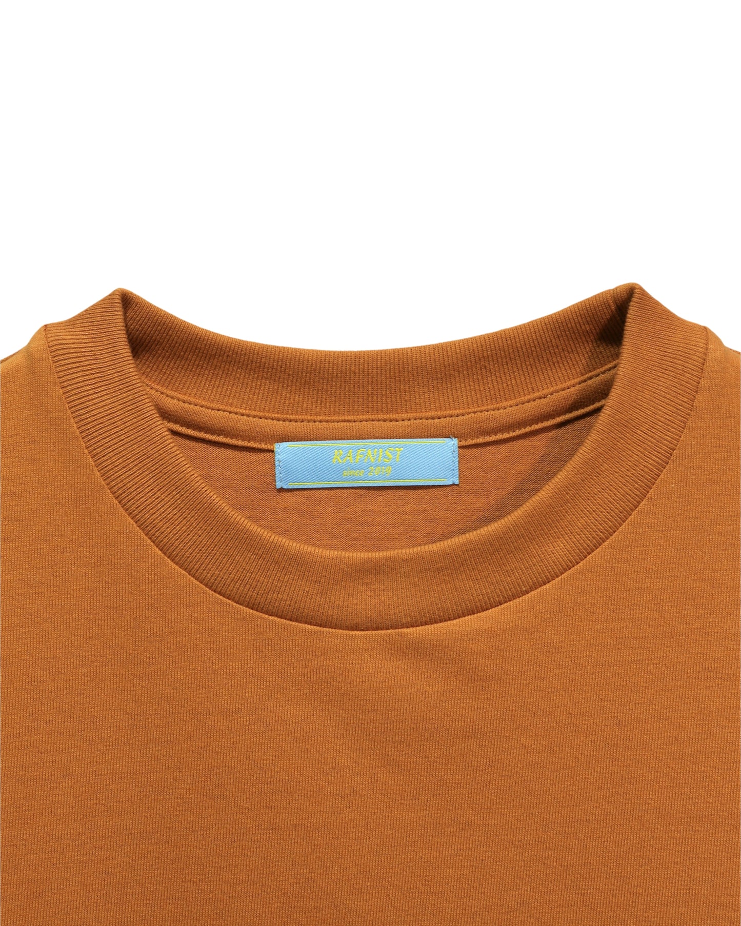 L/S “ WASZN ” / ORANGE × BROWN