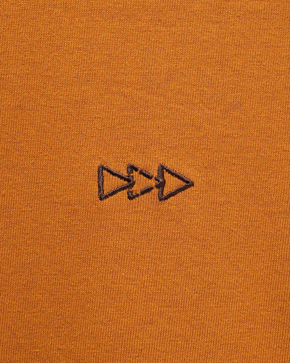 L/S “ WASZN ” / ORANGE × BROWN