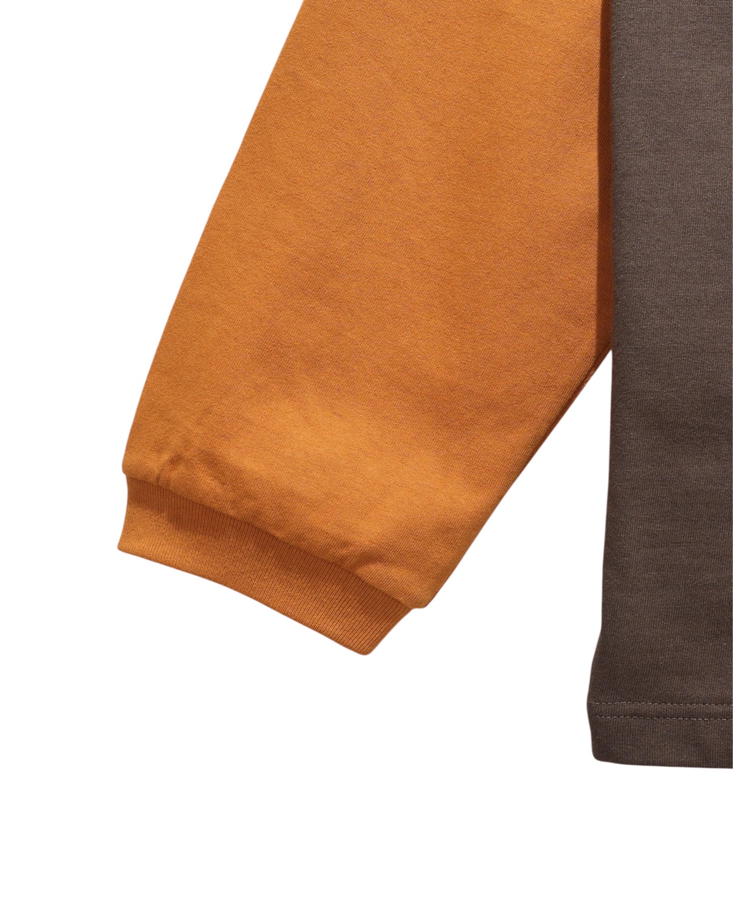 L/S “ WASZN ” / ORANGE × BROWN