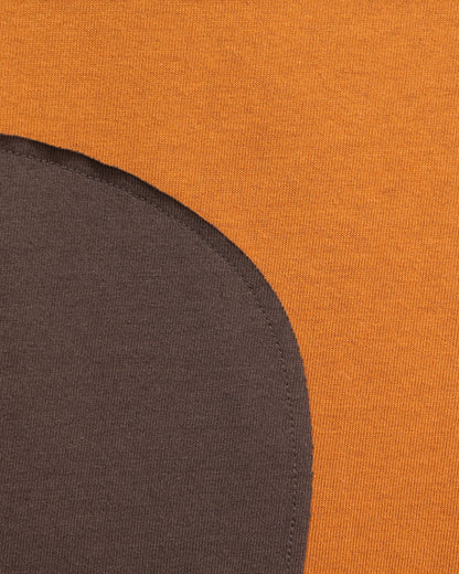 L/S “ WASZN ” / ORANGE × BROWN