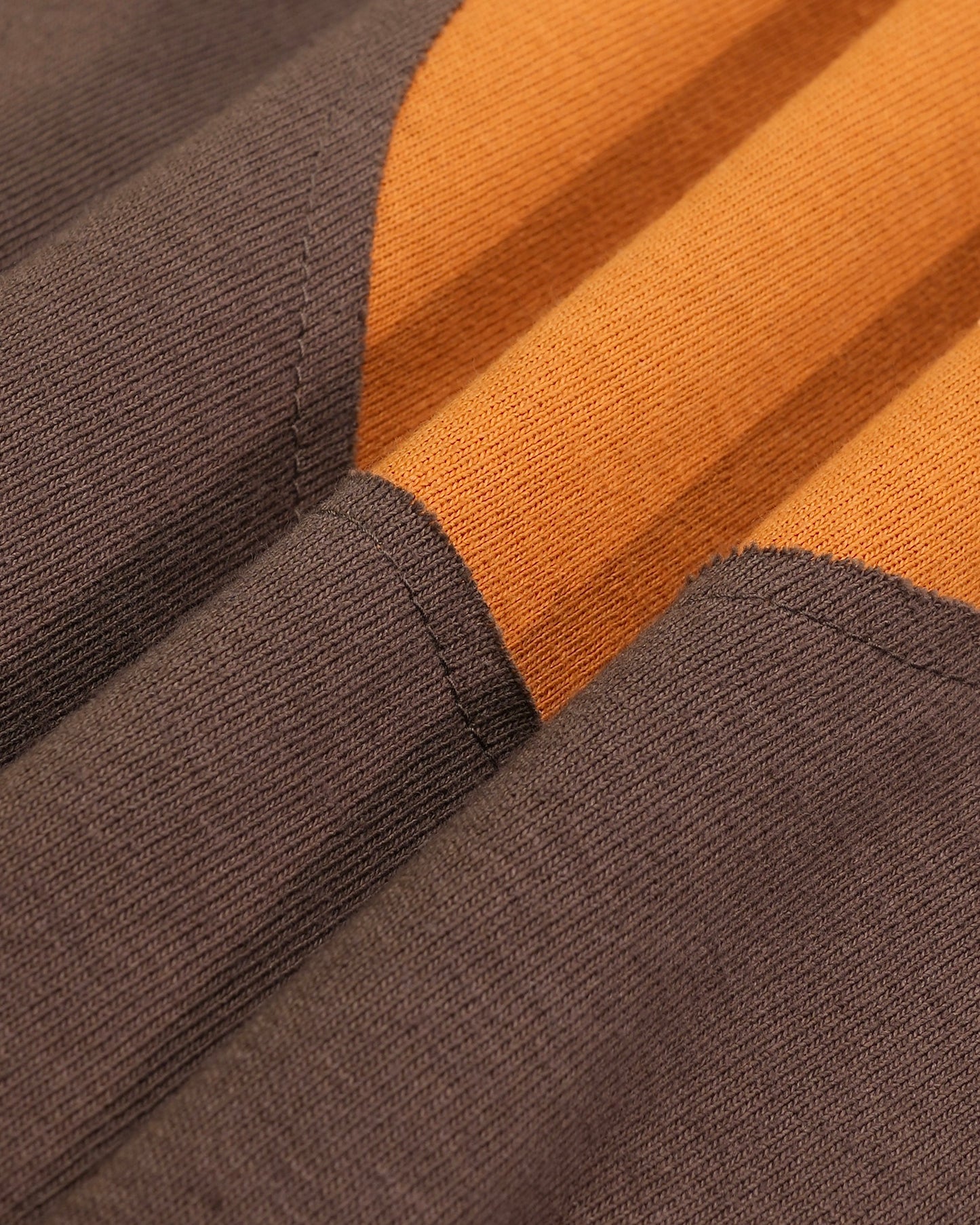L/S “ WASZN ” / ORANGE × BROWN