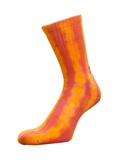 DYE SOCKS / RED LINE
