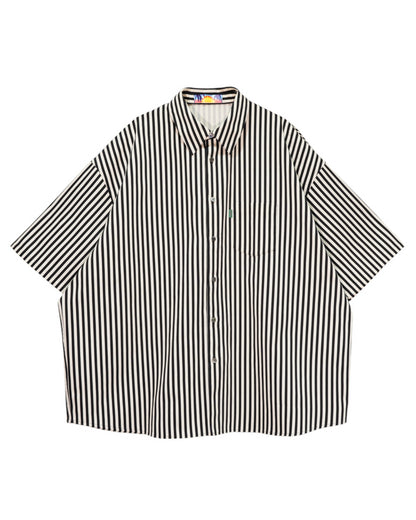 SHIRT “ THE SUN ” / BLACK STRIPE